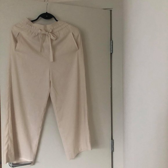 Zara Flowy Tied Pants - Picture 5 of 7